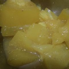 A picture of Kadu ka achar.