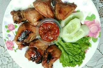 Cara Gampang Membuat Ayam bakar/goreng manis gurih Gampang