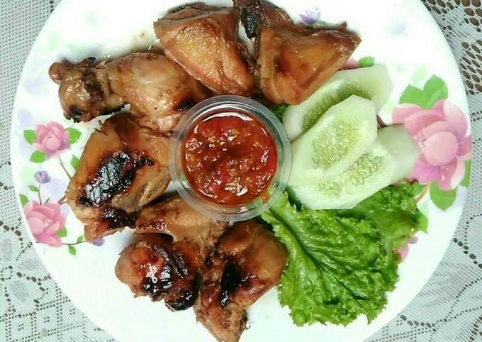 Ayam bakar/goreng manis gurih