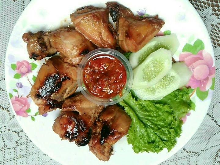 Cara Gampang Membuat Ayam bakar/goreng manis gurih Gampang