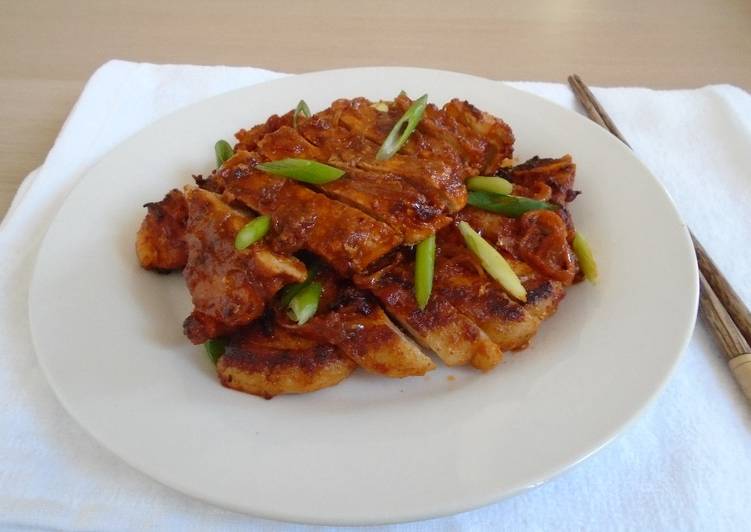 Resep Spicy Korean Pork Chops, Bisa Manjain Lidah