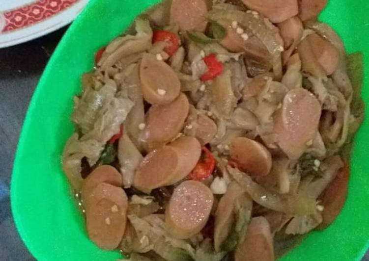 Jamur Sosis Teriyaki