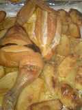 Pollo con patate novelle al forno 😆
