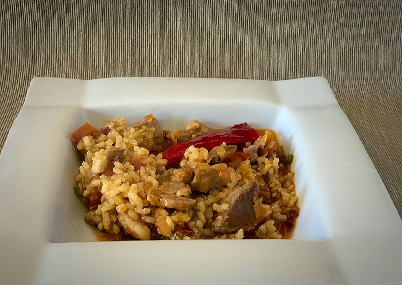 Arroz integral ibérico