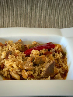 Una foto de Arroz integral ibérico