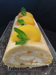 Una foto de Brazo de gitano de melocotón