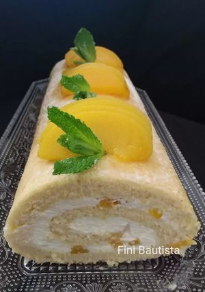 Una foto de Brazo de gitano de melocotón