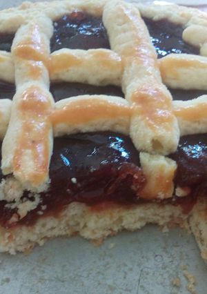 Una foto de Pastafrola uruguaya