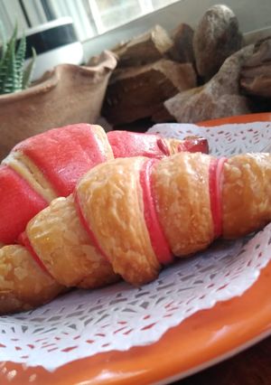 Una foto de Croissant bicolor 🥐
