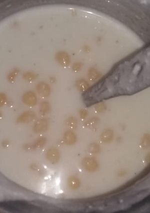 A picture of Boondi raita.
