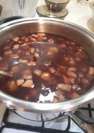 Nyári gyümölcsleves (laktózmentes) recept fotója