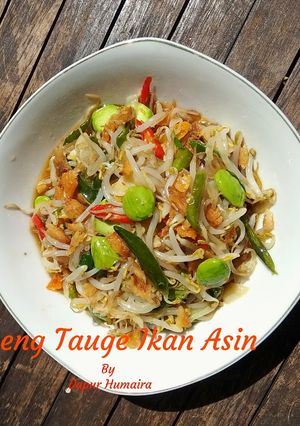 Foto resep Oseng Tauge Ikan Asin