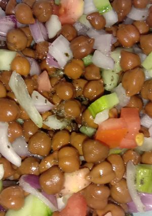 A picture of Chana chat.