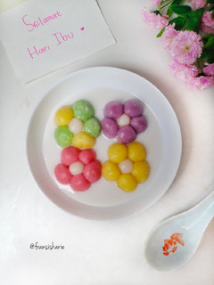 Foto resep Bua Loy Thai Dessert (Mochi Kuah Santan Manis)