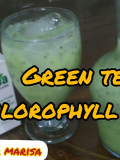 Foto resep Resep GREEN TEA CHLOROPHYLL LATTE