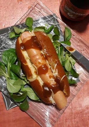 Une photo de Hot Dog Doigt