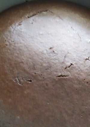 A picture of Sponge chocolate eggless cake.