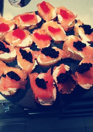 Foto principal de Canapés de salmón