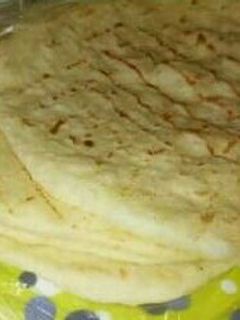 صورة لوصفة خبز الشاورما