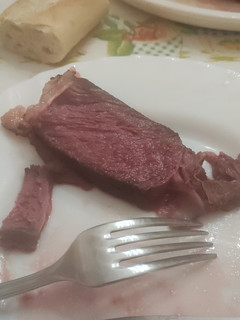 Una foto de Chuletón sous vide