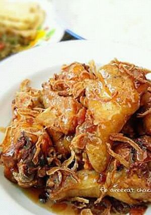 รูปของ ไก่ทอดราดซอสมะขาม