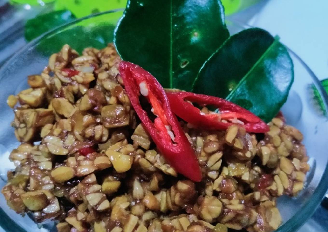 Sambal Goreng Kering Tempe Pedas Manis