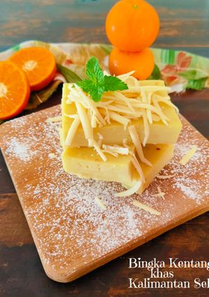 Foto resep Bingka kentang kukus khas Kalsel