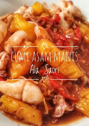 Foto resep Cumi Asam Manis ala Saori