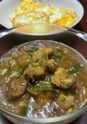 รูปของ ข้าวหน้าไก่ไข่ดาว