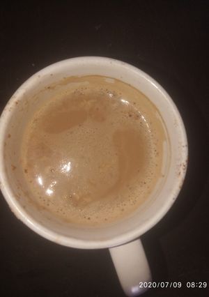Una foto de Café proteico