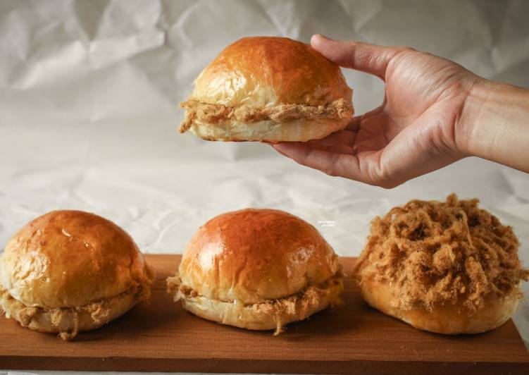 Easiest Way to Prepare Any-night-of-the-week Meat Floss Bun [Tangzhong Method]