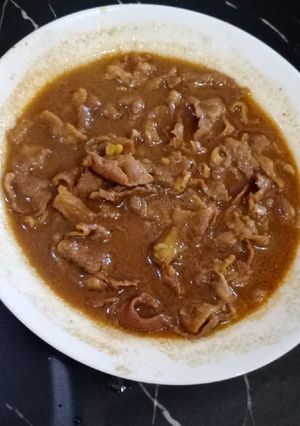 Foto resep Beef Yakiniku Yoshinoya