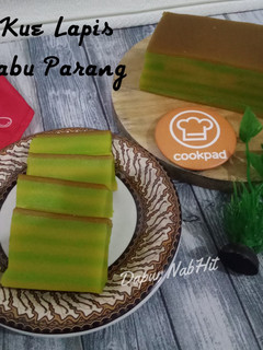 Foto resep Kue lapis labu parang/ labu kuning