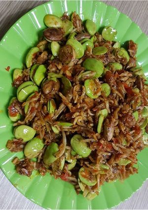 Foto resep Pete sambel goreng teri (ala om edi)