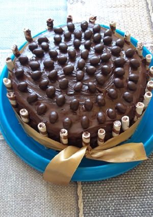 Csokitorta recept fotója