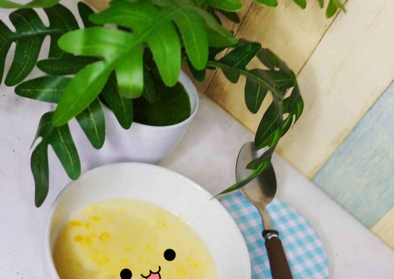 Bubur Jagung Keju