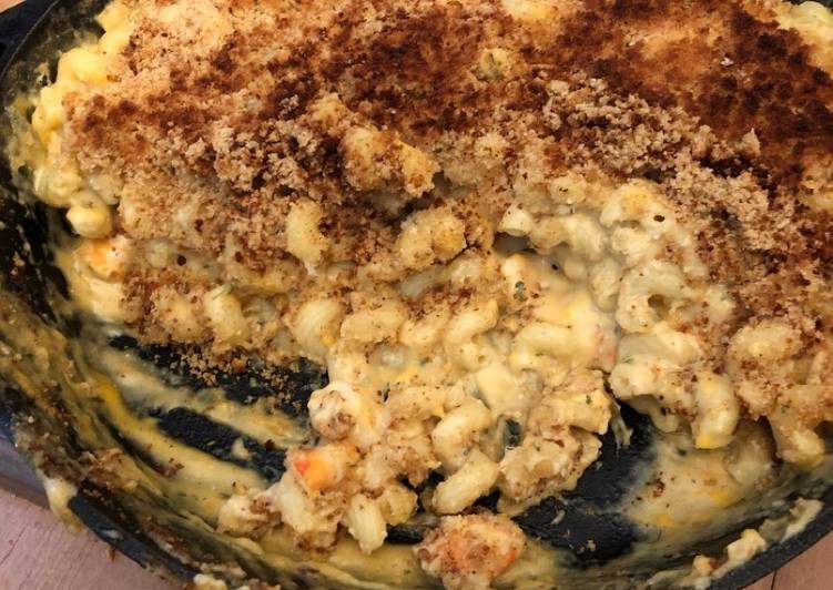 Recipe: Delicious Shrimp macaroni and cheese
