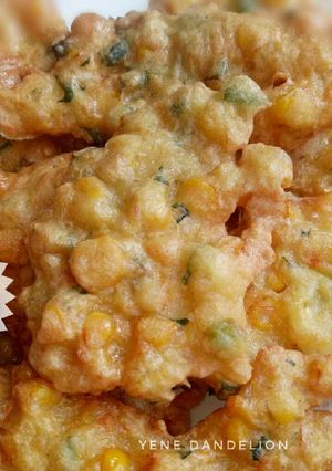 Foto resep Bakwan Jagung Udang #Dandelion