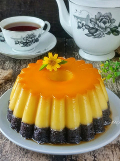 Foto resep Caramel Cheese Cake Brownies