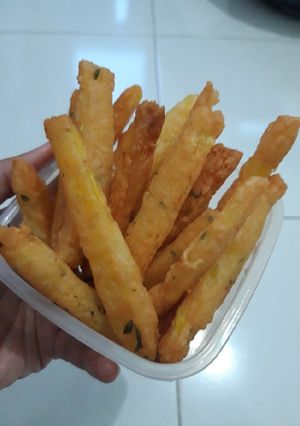 Foto resep Stik singkong keju krenyes