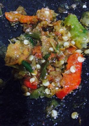 Foto resep Sambel korek kasar