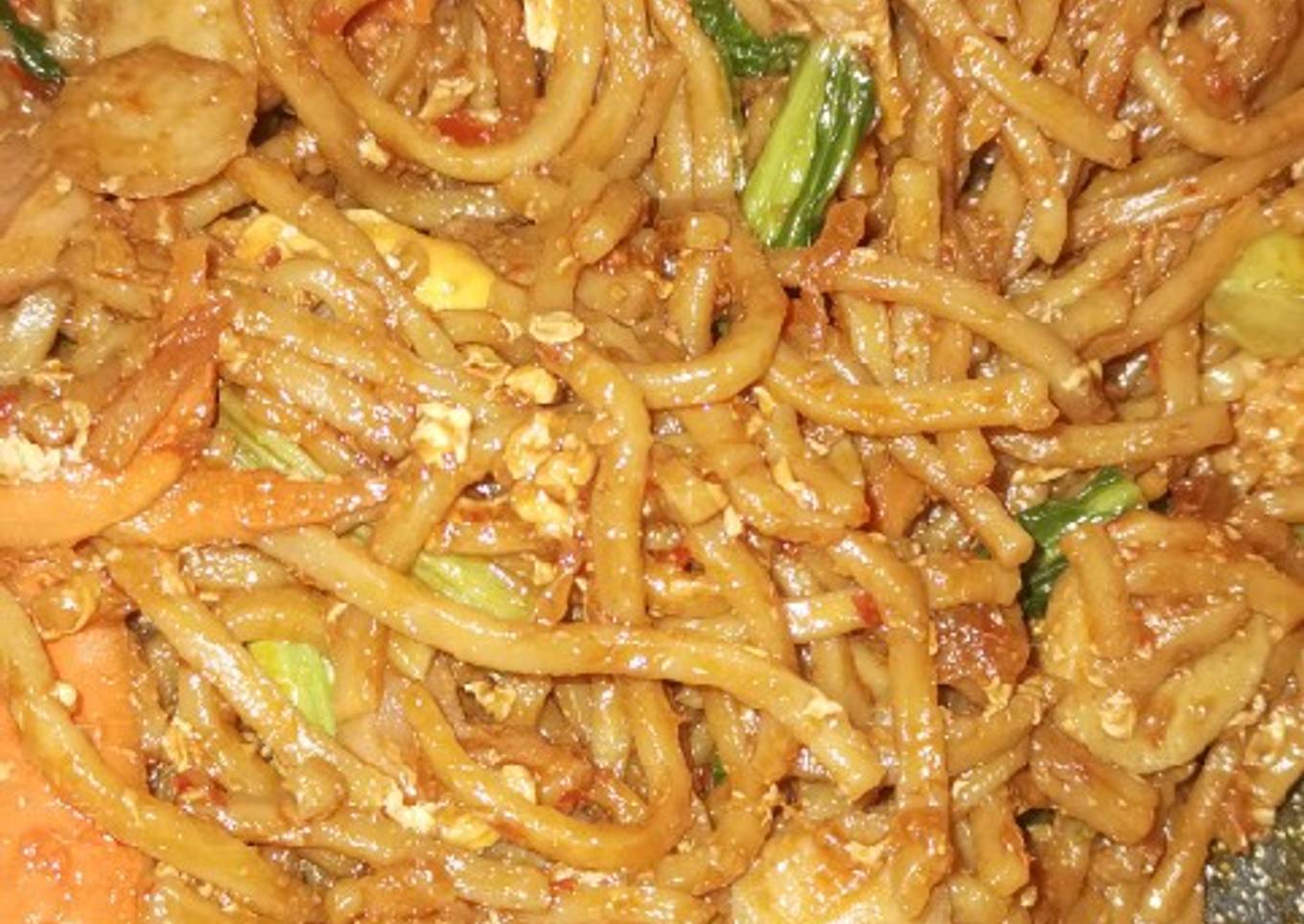 mie basah goreng