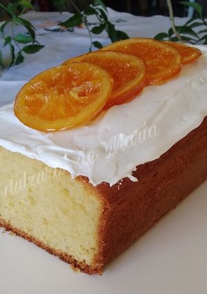 Una foto de Budín de naranja