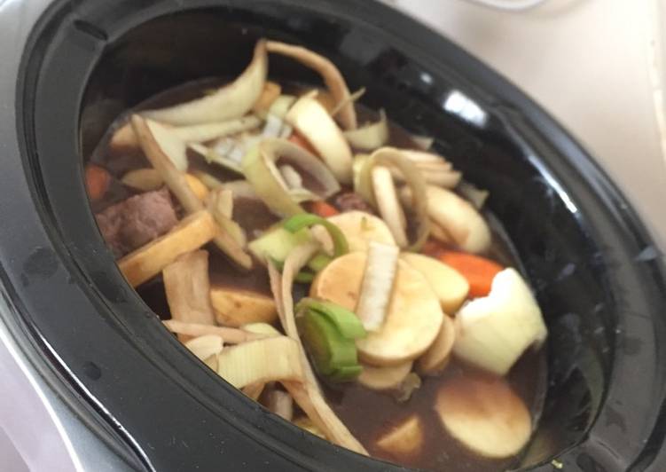 Simple Way to Make Super Quick Homemade Hearty Beef in the Slow Cooker