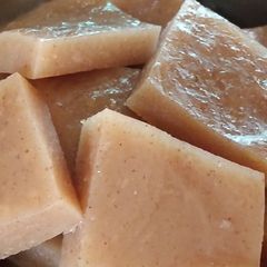Singhada flour katre A picture of Singhada flour katre.