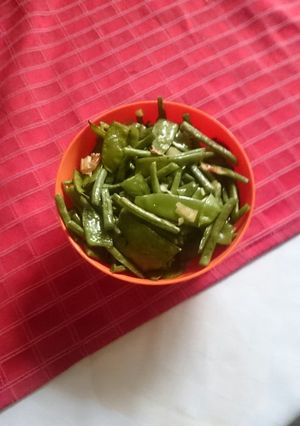 A picture of Baked vegetables.