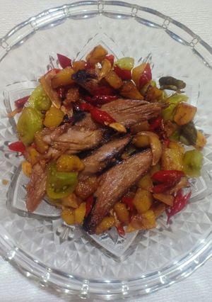 Foto resep Tumis Ikan Cue