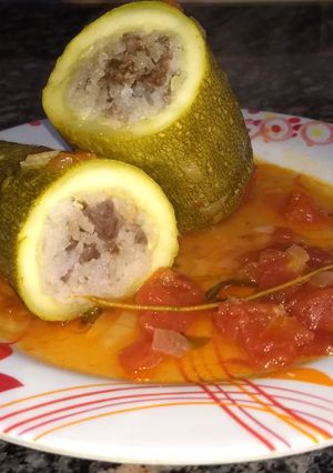 Una foto de Zucchini relleno O Cusa