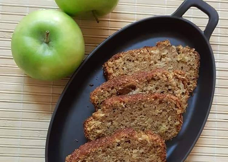 Easiest Way to Make Quick Atta apple breakfast cake