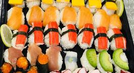 Hình ảnh món Sushi nhật.
Sashimi